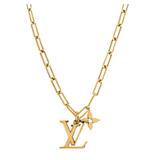 Louis Vuitton Accessories | Louis Vuitton Lv Flower Pendant Necklace | Color: Gold | Size: Os