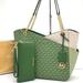 Michael Kors Bags | Michael Kors X Chain Large Color-Block Logo Shoulder Bag & Lg Continenta | Color: Gold/Green | Size: Os