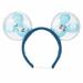 Disney Accessories | New Disney Parks Christmas Snowflake Light Up Balloon Mickey Mouse Ears Headband | Color: Blue/Red | Size: Os