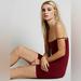 Free People Dresses | Free People Intimately Seamless Layering Mini Slip Red Wine Cranberry Nwot | Color: Purple/Red | Size: Various