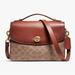 Coach Bags | Coach Cassie Signature Tan Rust Messenger Crossbody Handbag | Color: Brown/Tan | Size: Os