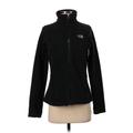 The North Face Fleece Jacket: Below Hip Black Print Jackets & Outerwear - Women's Size Small