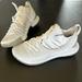 Under Armour Shoes | Curry 5 White Under Armour Basketball Shoes Size 11.5 | Color: White | Size: 11.5