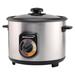 Brentwood 8-Cups Uncooked/16-Cups Cooked Electric Crunchy Persian Rice Cooker, Stainless Steel Plastic/Metal | 9.5 H x 12 W x 11 D in | Wayfair