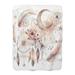 MentionedYou Lunar Lullaby - 1 Piece Premium Sherpa Blanket - Luxurious Art Print Design Polyester | 60 H x 50 W in | Wayfair WB_FL_060324_0024M_R