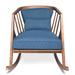 Robert Allen Made To Order Solid Wood Rocking Chair | 33 H x 27 W x 38 D in | Wayfair FUR-RA-0020-Drom 02-Jacobean