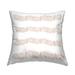 Stupell Industries Wavy Whimsical Rainbow Alternating White Stripes Outdoor Printed Pillow by Daphne Polselli | Wayfair pla-645_osq_18x18
