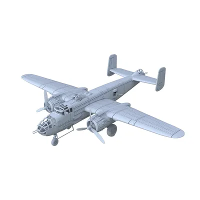 Yao's Studio LYR221 1/100 1/144 1/200 1/350 1/700 1/1250 Militärmodellbausatz U.S. Navy B-25J-1 Image