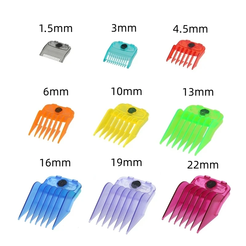 10 Teile/satz Grenze Kamm Für Wahl Elektrische Clippers Barber Shop Haar Trimmer Schneiden Guide Kamm Clipper Wachen Magnetische Schnalle Y1017 Image
