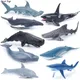 Simulation Meeres lebewesen Wal figuren Hai Cachalot Action figuren Ozean Tiermodell Delphin