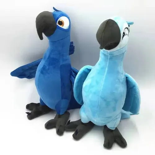 2 teile/satz Anime Rio 2 Ara Blu&Jewel Plüschtiere Niedliche Blaue Papagei Stofftier Stofftier Vogel