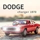1:32 Dodge Charger 1970 Repilca Legierung Druckguss Pullback Muscle Car Modell mit leichter