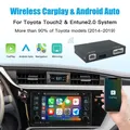 Apple Carplay sans fil Android Auto CHR Tech Toyota Touch 2 Entune2.0 Highlander Tundra