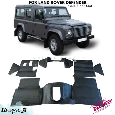 Semelle intérieure insonorisée pour Land Rover Defender polymères de sol 300 TDI TD5 boîte de