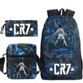 Sac à dos CR7 pour filles et garçons sacs d'école sac à dos pour ordinateur portable sac à dos de