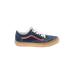 Vans Sneakers: Blue Color Block Shoes - Women's Size 10 - Almond Toe