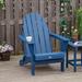 Highland Dunes Willeford Patio Chair w/ Cushions, Rattan in Blue | 36.5 H x 29.5 W x 34.25 D in | Wayfair 50A3D161E70547B39DF295288C95A0E8