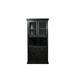 Red Barrel Studio® Rustic Farmhouse Corner Dining Hutch & Buffet Finish, Solid Wood in Black | Wayfair 48DCB53444384CF494C7A2537CDC3B13