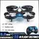 H36 Mini Rc Drone 6-Axis Headless Mode Anti-collision Helicopter 360° Flip One-Button Return