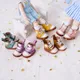 OB11 Doll Shoes 1/12 Split Cowhide Shoes Ball Shoes Handmade Cowhide Shoes GSG body9 YMY Mini Doll