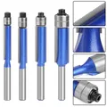 6.35mm Shank Flush Trim Bit Router Bit With Double Bearing Milling Cutter For Wood Router Bit Face