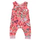 lioraitiin 0-24M Newborn Baby Girls Romper Summer Sleeveless Romper Floral Sunsuit Outfit Clothes