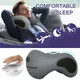Portable U Shaped Memory Foam Neck Pillow Soft Slow Rebound Space Travel Pillow Sleeping Airplane