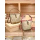 Luxury Brand Women's High-end Vintage Bucket Bag Fashionable and Versatile Niche Design One Shoulder