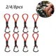 2/4/8Pcs Outdoor Elastic Rope Hook Tent Awning Fixing Clamp Tightener Fixed Buckle Portable Canopy