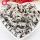 10Pcs Silver Plated Brass Cores Spacer Beads 5mm Large Hole Tube Loose Beads for Jewelry Necklace
