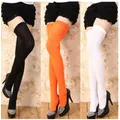 Sexy Women Long Stockings Socks Opaque Thigh High Elastic Warm Color Ladies Girls New Fashion Over