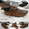 Cosplay scarpa medievale in pelle PU da uomo stivaletti di età media scarpe da stivale