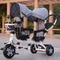 Passeggino triciclo per bambini doppio carrello passeggino Trike per bambini passeggino triciclo per