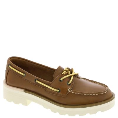 Sperry Top-Sider Chunky Boat 2-Eye - Womens 8 Tan Slip On Medium