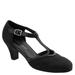 David Tate Fantastic - Womens 10 Black Sandal Medium