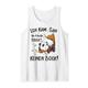 Ich kam sah und hatte direkt keinen Bock Lustiger Panda Tank Top