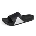 Men's Slippers Flip-Flops Plus Size Outdoor Slippers Slides Casual Beach Home Daily PVC Breathable Slip Resistant Loafer Black Grey Black Blue Summer Spring