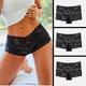 Multi Packs 3pcs Women's BlackWhiteWine Shorts Underwear Shorts Pure Color Home Valentine's Day Polyester Summer