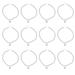 Disco Ball Costume Balls Resin Punk Choker Party Decorations Necklace European and American 12 Pcs