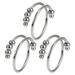3pcs Creative Anxiety Relief Ring Bead Decorative Ring Stylish Ring Decor