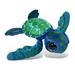 DolliBu Blue Sea Turtle Super Soft Stuffed Animal Cute Realistic Stuffed Animals for Girls. Boys and Adults Animal Gifts Kids Ocean Nursery Decor for Newborn Cuddly Wild Baby Plush Toys - 10 Inches