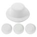 Mini Tops Hat Dolls Hats for Kids Magician Christmas Tinner Clothing Crafts Child White 4 Pcs