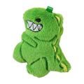 Cute Green Dinosaur Plush Pendant Soft Stuffed Animal Plush Toy Cartoon Dinosaur Doll Keyring Charm Backpack Hanging Ornament Kids Girl Gift