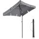 Parasol rectangulaire pour jardin, plage ou balcon - Parasol inclinable - Parasol de plage avec