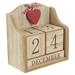 Decorative Calendar Wood Block Desk Decorate European Style Calenders The Office