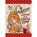 Christmas Gingerbread Wishes and Cocoa Kisses Gnome rative 12x18in Gard Flag Xmas Hot Chocolate Home Yard Outdoor