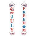 Independence Day Decorations Independence Day Door Court Decoration Door Banner Couplet Independence Day Couplet Door Flag Curtain 4th of July Decorations