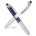 2 Pcs Active Stylus Flashlight Pen Multi Function Pen Diary Pen Black Ballpoint Pens Pens with Stylus Tips Nurse