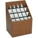 Roll Files 20 Compartments 15w x 12d x 22h Woodgrain