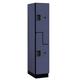 Salsbury Extra Wide Designer Wood Locker Double Tier S Style - Blue